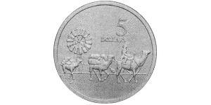 5 Dollar Australie (1939 - ) Argent 
