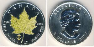 5 Dollar Canada Argent 