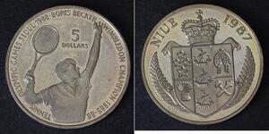 5 Dollar Niue (1974 - ) Argent 