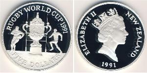 5 Dollar Nouvelle-Zélande Argent 