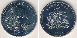 5 Dollar Barbados Copper/Nickel 