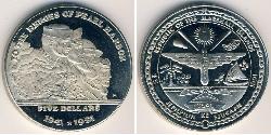 5 Dollar Marshall Islands (1979 - ) Copper/Nickel 