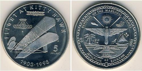 5 Dollar Marshall Islands (1979 - ) Copper/Nickel 