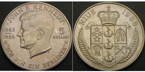5 Dollar Niue Copper/Nickel 