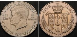 5 Dollar Niue Copper/Nickel 