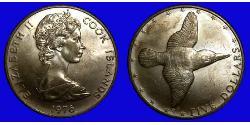 5 Dollar Cook Islands (1965 - ) Cuivre/Nickel Elizabeth II (1926-2022)