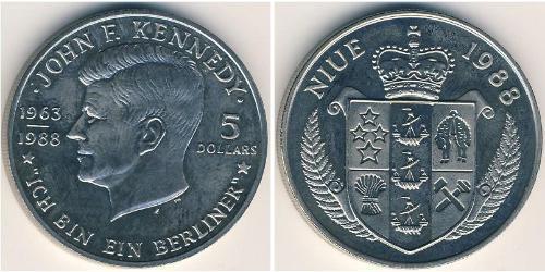 5 Dollar Niue Cuivre/Nickel 
