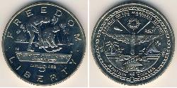 5 Dollar Îles Marshall (1979 - ) Cuivre/Nickel 