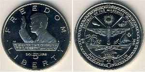 5 Dollar Îles Marshall (1979 - ) Cuivre/Nickel 