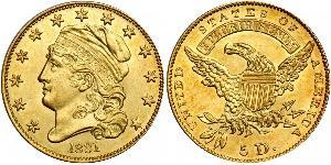 5 Dollar USA (1776 - ) Gold 