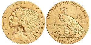 5 Dollar USA (1776 - ) Gold 