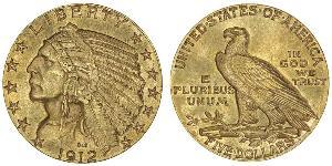 5 Dollar USA (1776 - ) Gold 