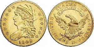 5 Dollar USA (1776 - ) Gold 