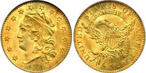 5 Dollar USA (1776 - ) Gold 