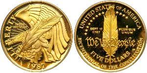 5 Dollar Vereinigten Staaten von Amerika (1776 - ) Gold 