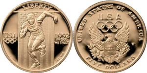5 Dollar Vereinigten Staaten von Amerika (1776 - ) Gold 