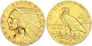 5 Dollar Vereinigten Staaten von Amerika (1776 - ) Gold 