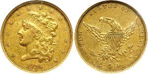 5 Dollar Vereinigten Staaten von Amerika (1776 - ) Gold 
