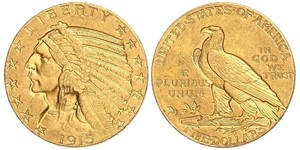 5 Dollar Vereinigten Staaten von Amerika (1776 - ) Gold 