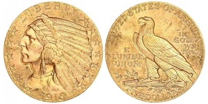 5 Dollar Vereinigten Staaten von Amerika (1776 - ) Gold 