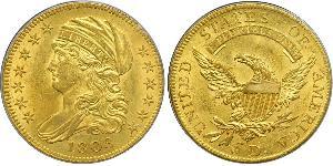 5 Dollar Vereinigten Staaten von Amerika (1776 - ) Gold 