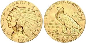 5 Dollar Vereinigten Staaten von Amerika (1776 - ) Gold 