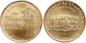 5 Dollar Vereinigten Staaten von Amerika (1776 - ) Gold 