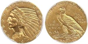 5 Dollar Vereinigten Staaten von Amerika (1776 - ) Gold 