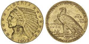 5 Dollar Vereinigten Staaten von Amerika (1776 - ) Gold 