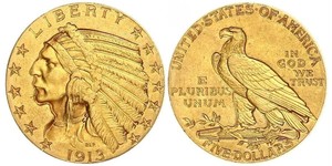 5 Dollar Vereinigten Staaten von Amerika (1776 - ) Gold 