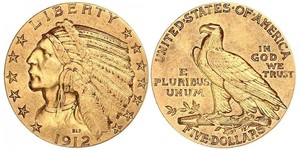 5 Dollar Vereinigten Staaten von Amerika (1776 - ) Gold 