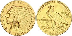 5 Dollar Vereinigten Staaten von Amerika (1776 - ) Gold 