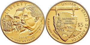 5 Dollar Vereinigten Staaten von Amerika (1776 - ) Gold 
