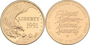 5 Dollar Vereinigten Staaten von Amerika (1776 - ) Gold 