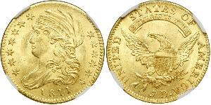 5 Dollar Vereinigten Staaten von Amerika (1776 - ) Gold 