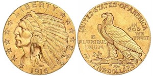 5 Dollar Vereinigten Staaten von Amerika (1776 - ) Gold 