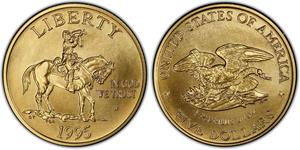 5 Dollar Vereinigten Staaten von Amerika (1776 - ) Gold 