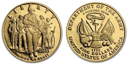 5 Dollar Vereinigten Staaten von Amerika (1776 - ) Gold 