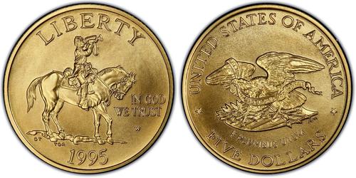 5 Dollar Vereinigten Staaten von Amerika (1776 - ) Gold 