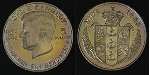 5 Dollar Niue (1974 - ) Kupfer/Nickel 