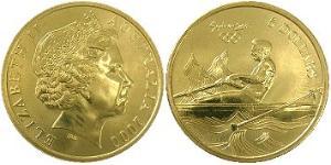 5 Dollar Australie (1939 - ) Laiton Elizabeth II (1926-2022)