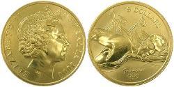 5 Dollar Australien (1939 - ) Messing Elizabeth II (1926-2022)