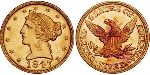 5 Dollar États-Unis d