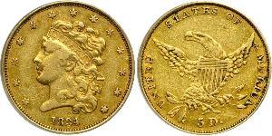 5 Dollar États-Unis d