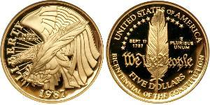 5 Dollar États-Unis d