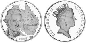 5 Dollar Australien (1939 - ) Silber 