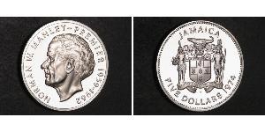 5 Dollar Jamaika (1962 - ) Silber 