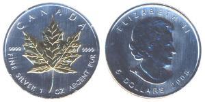 5 Dollar Kanada Silber 