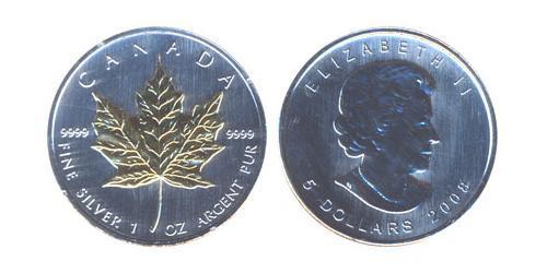 5 Dollar Kanada Silber 
