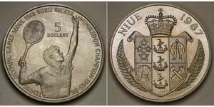 5 Dollar Niue (1974 - ) Silber 